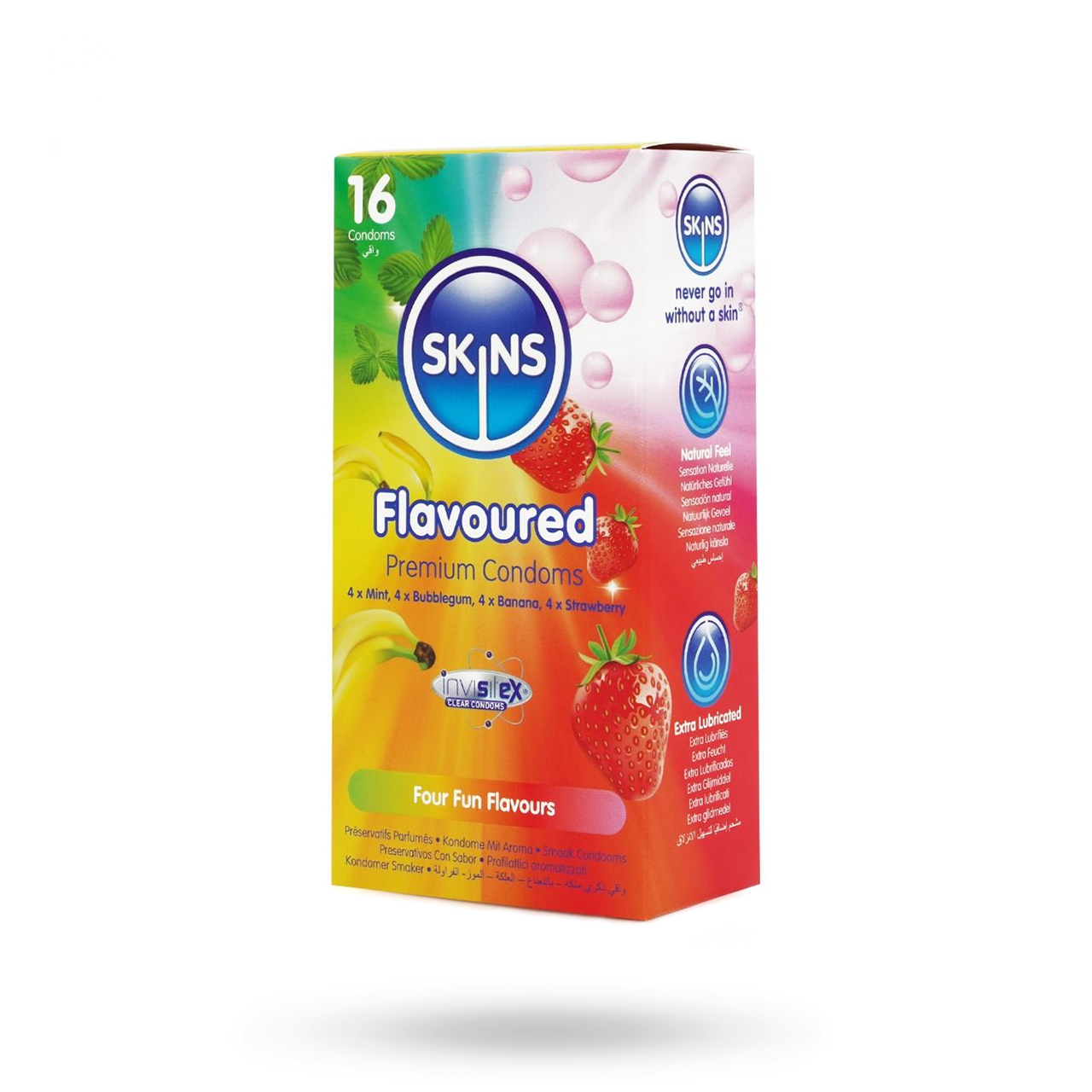 Mix Pack Kondomer Med Smag - 12 Pack