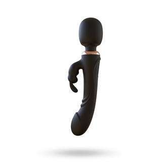 Double-ended Rabbit Wand Vibrator