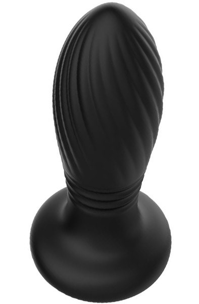 Tainy Thrusting Led Lighted Anal Plug med Fjernbetjening