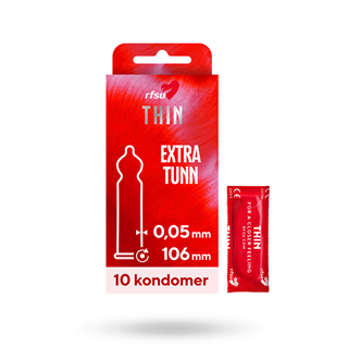 Thin - Tyndt Kondom - 10 Pack